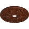 Ekena Millwork Jamie Medallion (Canopies up to 3 7/8"), 23 5/8"OD x 3 7/8"ID x 2 1/8"P, Burnished Mahogany Crackle CM23JABMC - alternate 3